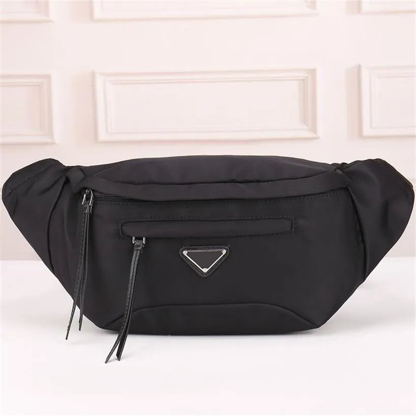 Designer Prada Waist Bags Prada Body Bag Waist Pouch Nylon Black