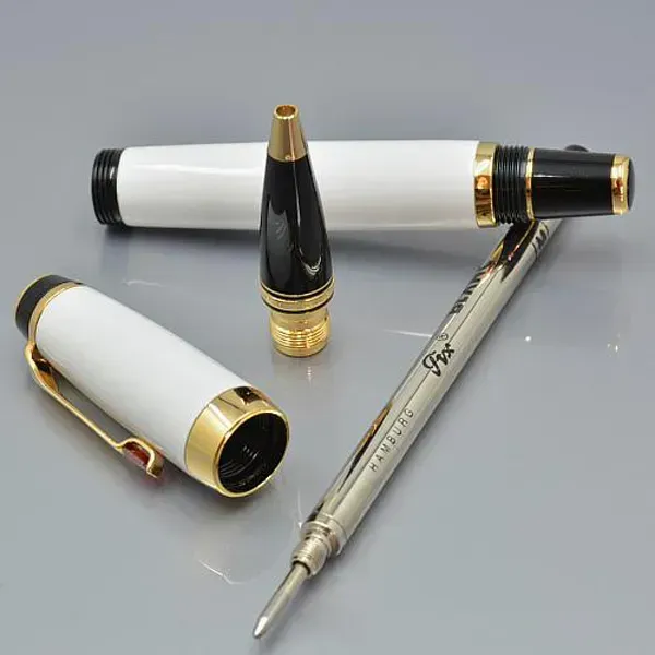 Wholesale Wholesale Limited Edition White Ceramic Roller Ball Gold Ink ...