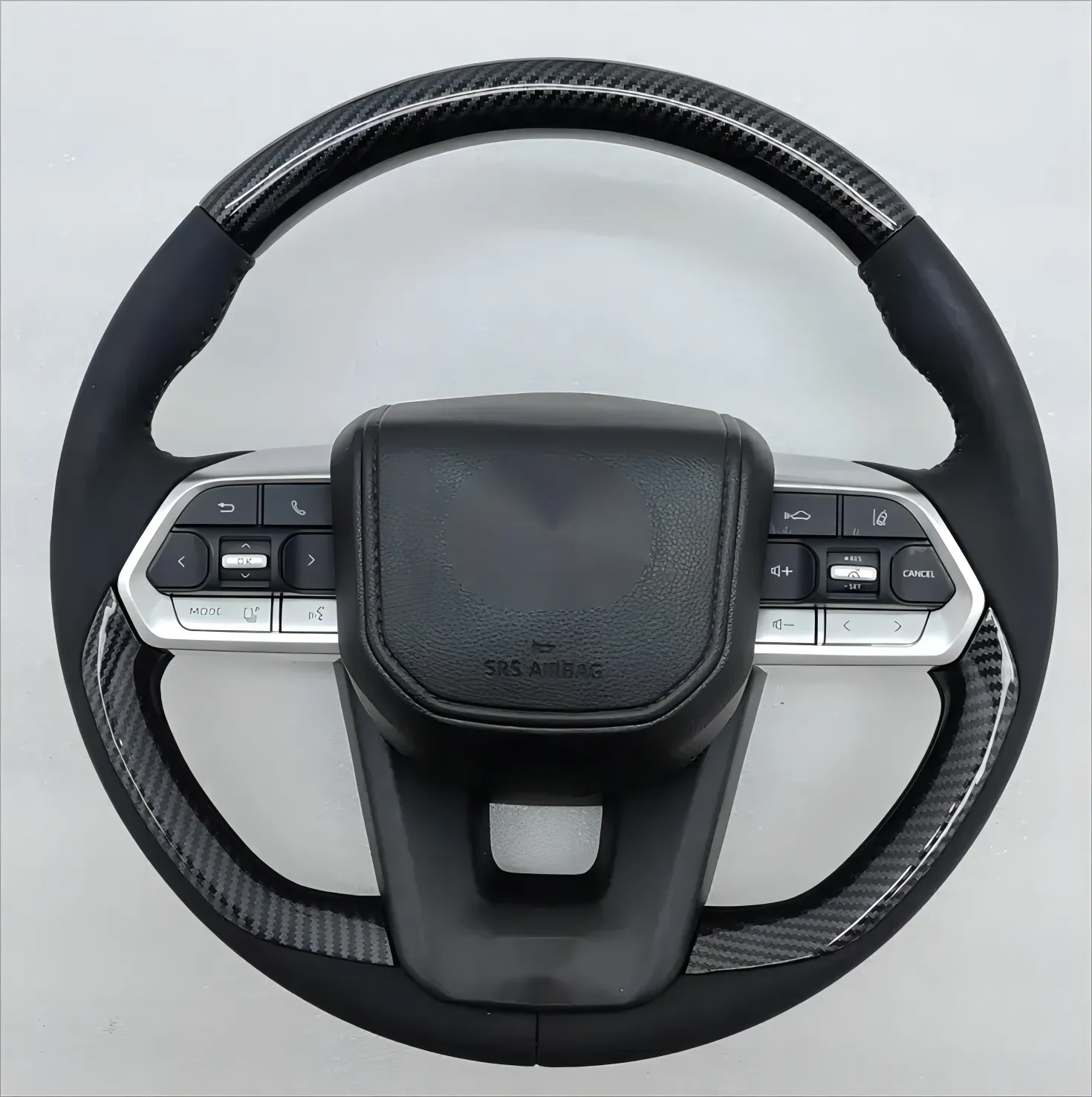 Toyota Mark X Hilux Land Cruiser Steering Wheel Wood Grain, Upgradeable