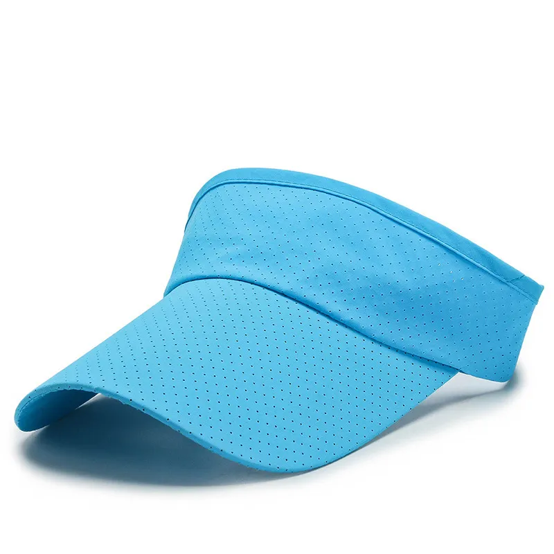 AL0LULU With Logo Hollow Top Hat Sun Visor Peaked Cap Men's and Women's Sports Sun Hat