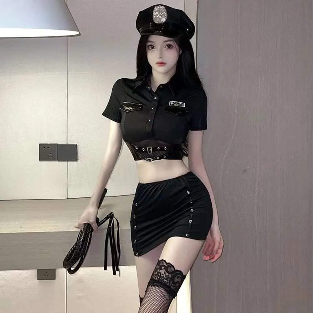 Costume Da Poliziotta Sexy Da Donna Cosplay Adulti Halloween