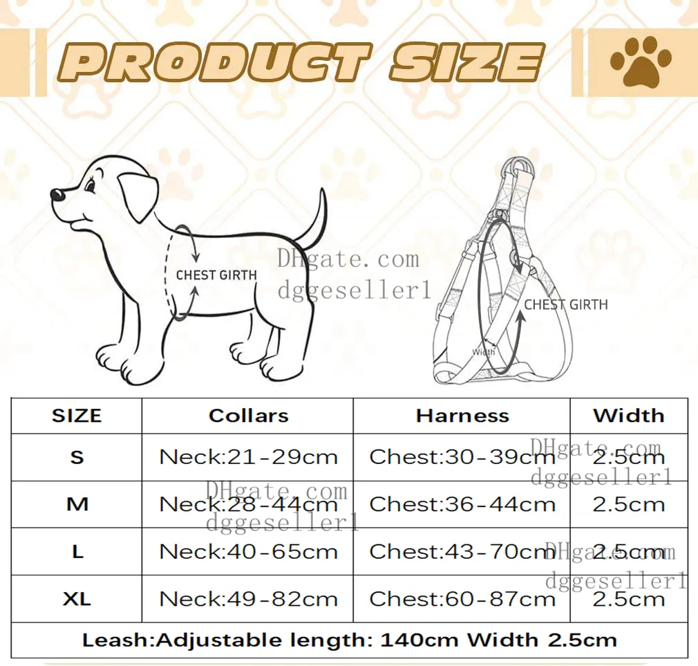 Harnais Chien Étape En Nylon À Motif Lettre Cool Collier Laisse Ensemble  Formation Promenade Chiot Bulldog Français XL Du 4,15 € | DHgate, image size:1010x963