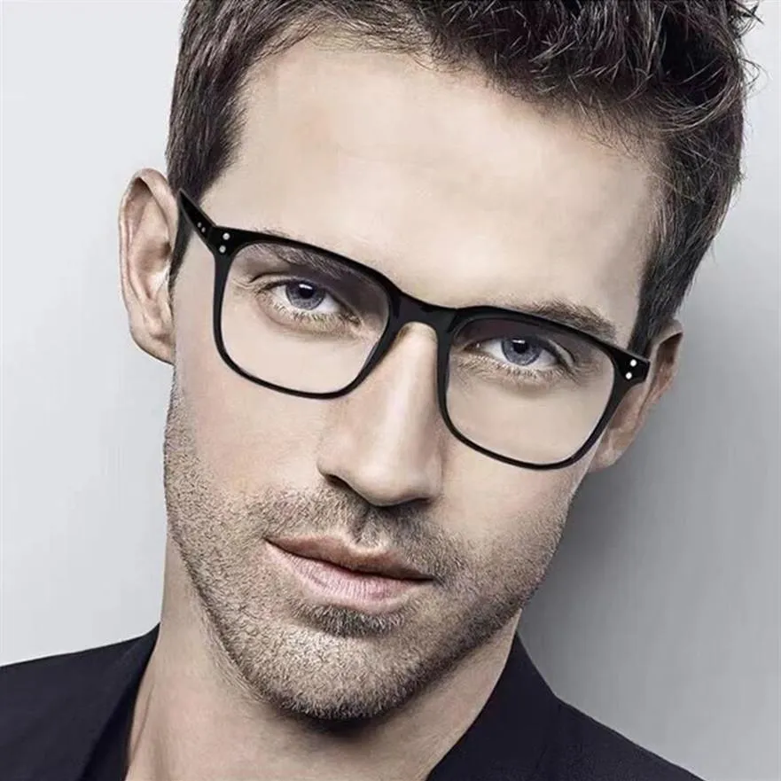 2019 classic male square eyeglasses frame brand sales designer fashion women decoration optical glasses clear glasses