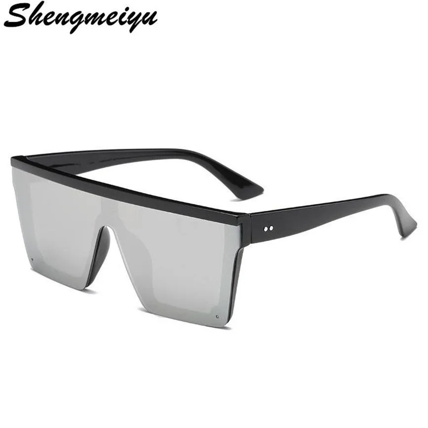 Retro Square Sunglasses Flat Top Design Men Sunglasses Driving
