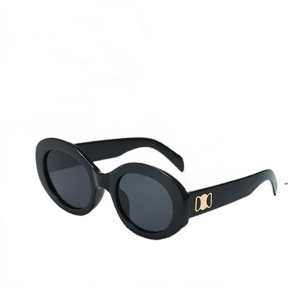 Oval hotsell designer sunglasses