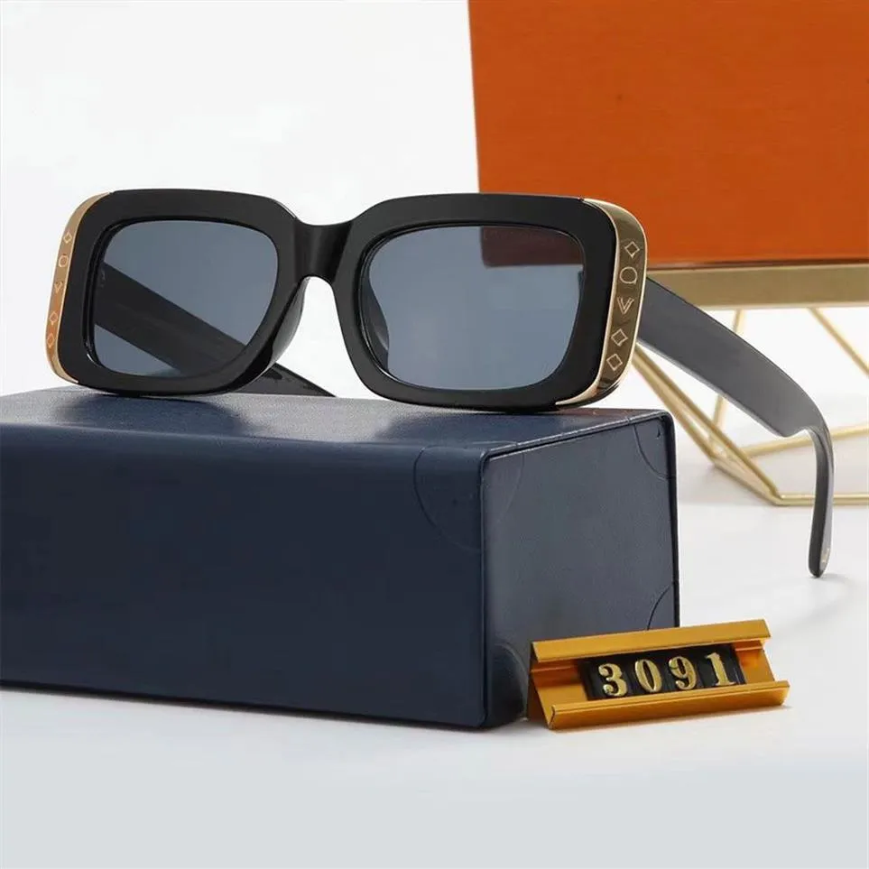Full Frame Rectangle Sunglasses: Designer Beach Goggles For Men