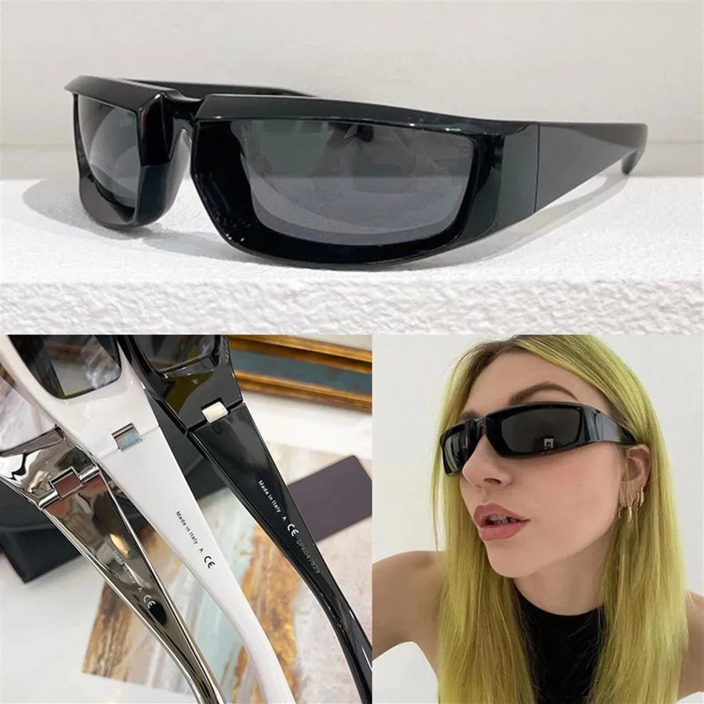 Polarized Runway Sunglasses Wrap Around Front, High Definition