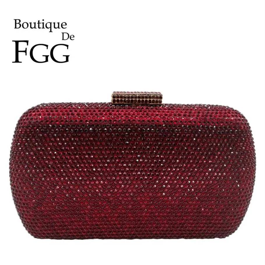 FGX, Red Women's Evening Clutch Bags Wedding Purses Formal Party Clutches -  Walmart.com