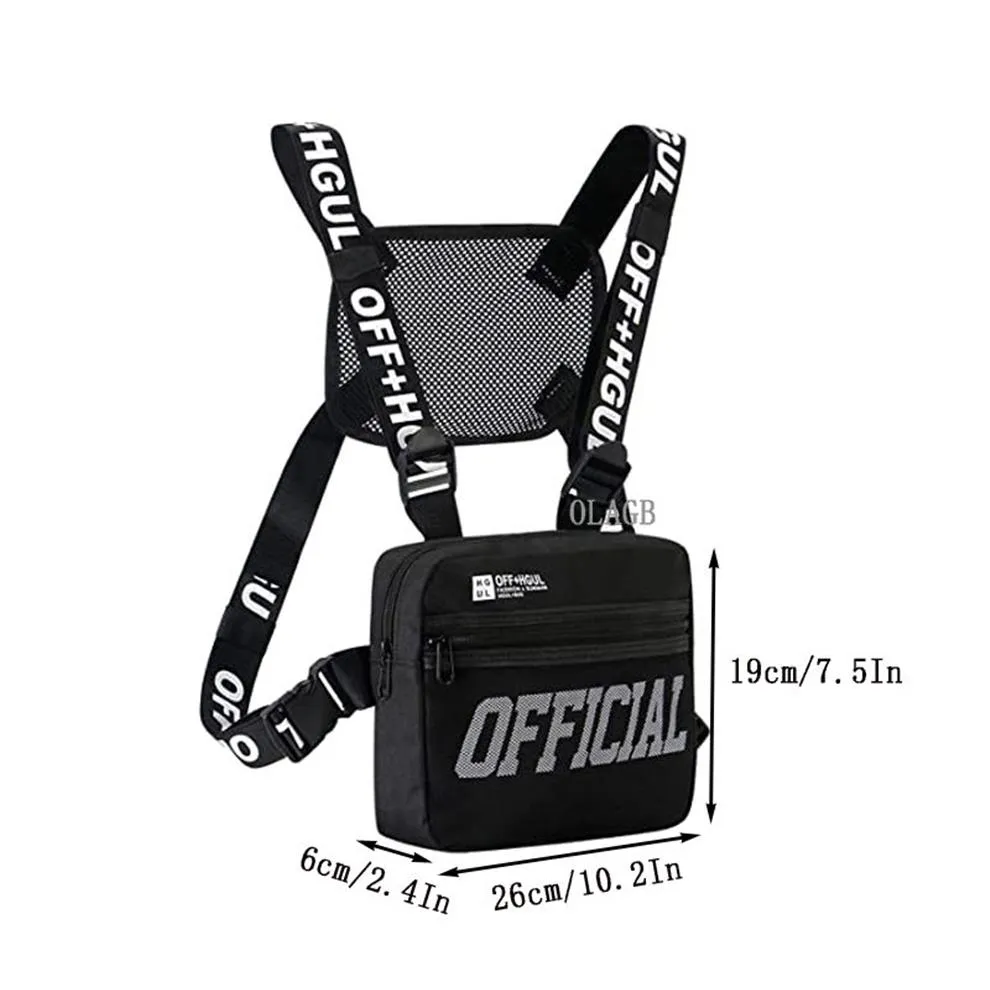 DHgate.com:Mens Hip-Hop Chest Bag, Tactical Two Straps Chest DHgate.com:Mens Hip-Hop Chest Bag, Tactical Two Straps Chest
