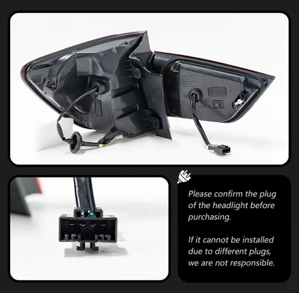 DHgate.com:Vehicle Rear Lamp Assembly: LED Tail Light with Running ...