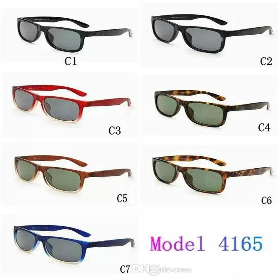 New Brand Designer Fashion Outdoors Glass Sunglasses For Men And