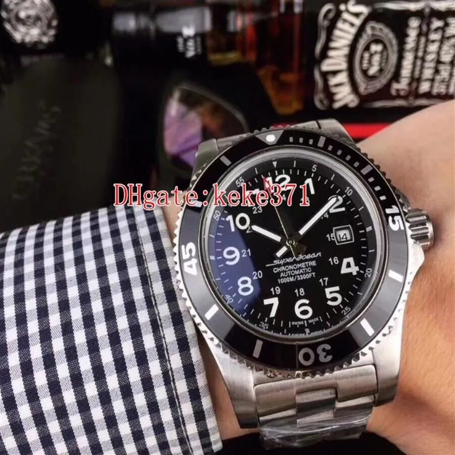 6 colors Fashion SuperOcean good Wristwatches A17392D71B1A1 A17365C9 BD67 161A 43mm Stainless Steel Automatic mechanical Mens Watc245Z