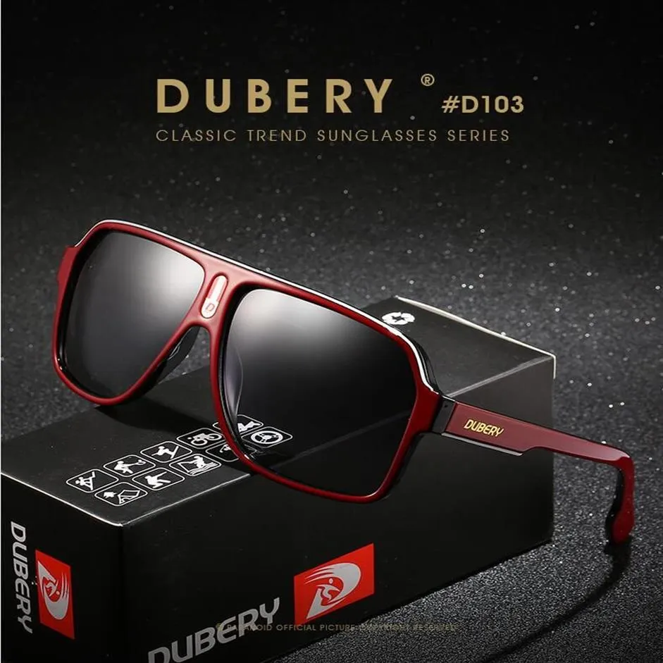 High Quality Vintage Sunglasses Polarized Mens Sun Glasses For Men UV400  Shades Spuare Red Black Summer Outdoor Oculos Male261Y From Bgythh, $14.51