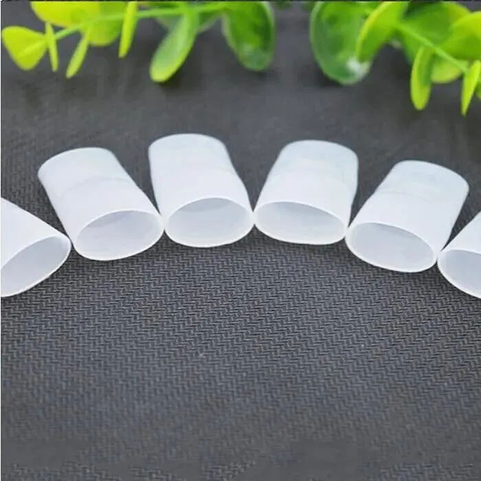 Wholesale Flat Disposable Silicone Mouthpieces Packing Drip Tips Rubber