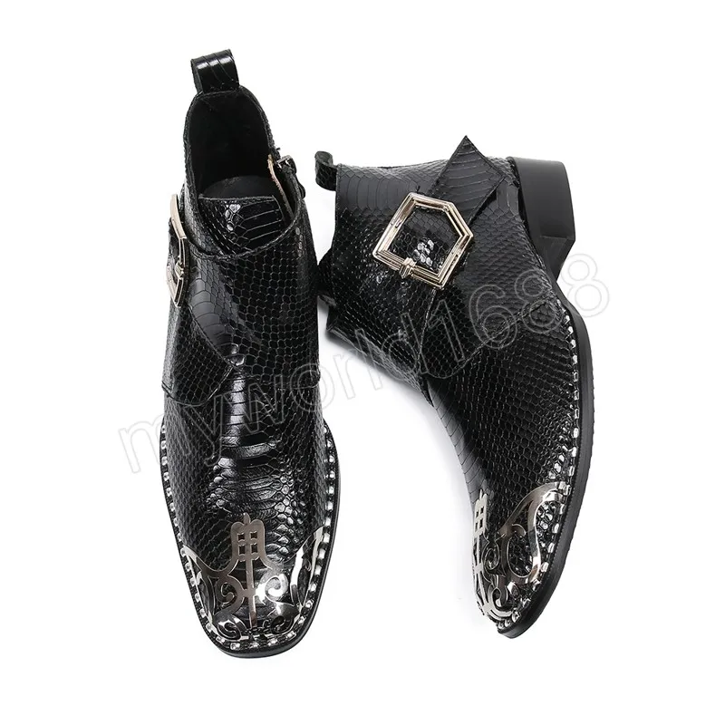 Office snakeskin ankle boots hot sale