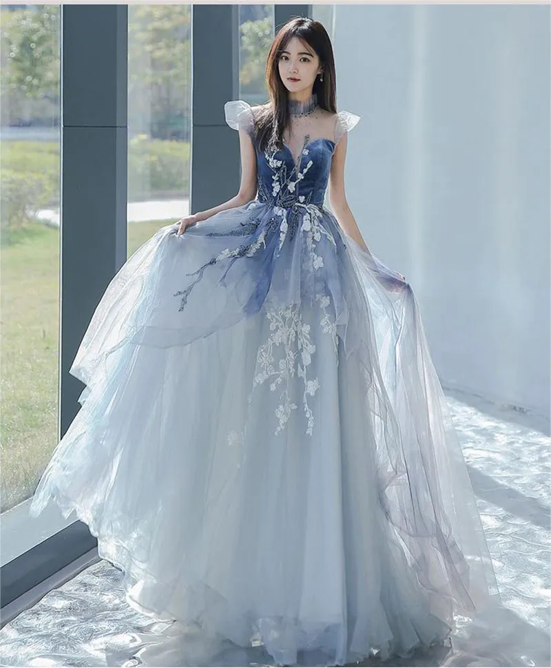 Sleeveless Lace Evening Dress Floor-Length Ball Gown with Zipper Back and  Built-in Bra from Dhgate Evening Dresses - price 104.52