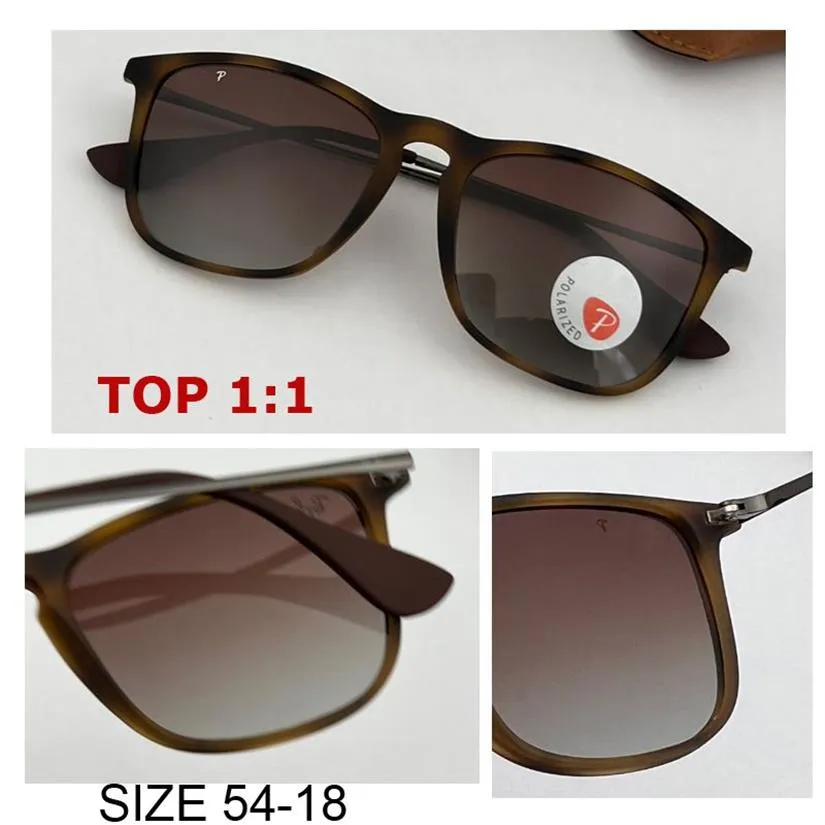 Classic Retro Polarized Sunglass For Man Woman Designer Square