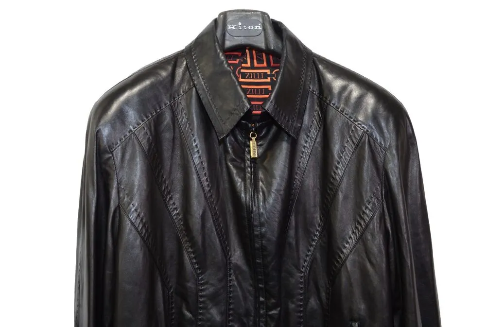 DHgate.com:Zilli Bomber Jacket: Genuine Leather, Silk-Lined DHgate.com:Zilli Bomber Jacket: Genuine Leather, Silk-Lined