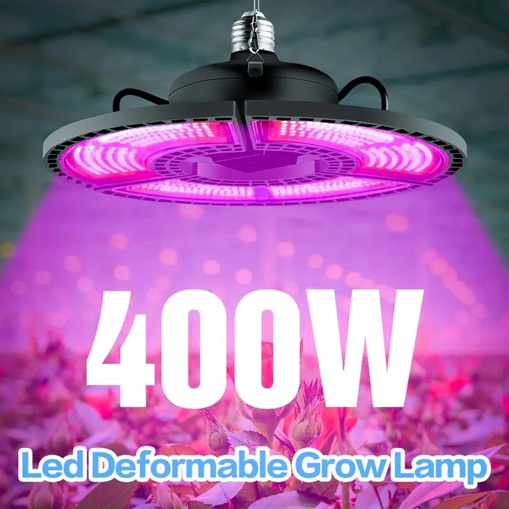 E27 Grow Light 100W 200W 300W 400W Luzes LED De Alto Brilho AC85 265V
