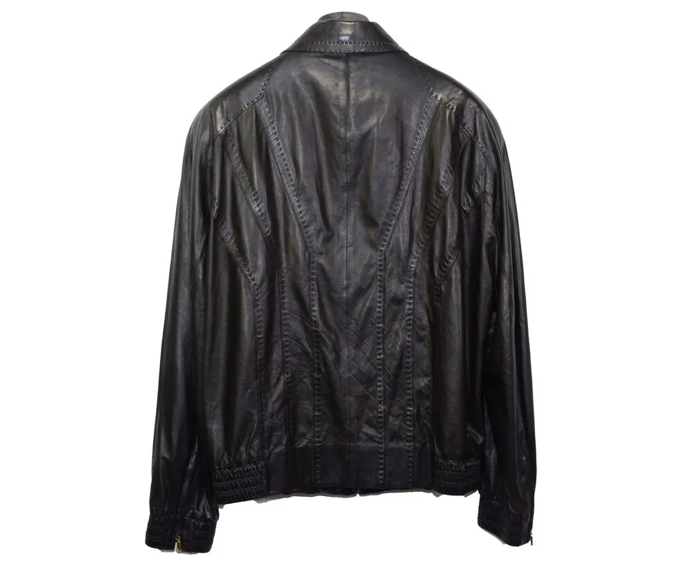 DHgate.com:Zilli Bomber Jacket: Genuine Leather, Silk-Lined DHgate.com:Zilli Bomber Jacket: Genuine Leather, Silk-Lined