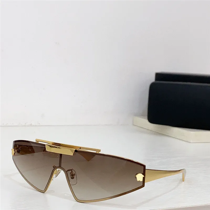 Cat Eye Sunglasses for Women and Men with Frameless Alloy  display picture 2