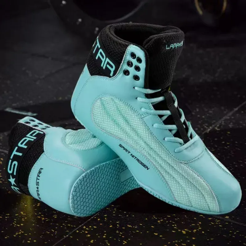 Professional Boxing Shoes For Mens Breathable Wrestling Shoe