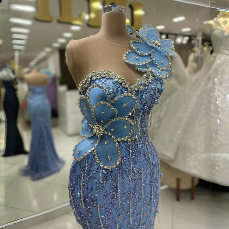 Sky Blue Aso Ebi Prom Dresses Sheer Neck Mermaid Flower Sequined Lace Evening Formal Dress with Zipper Back from Dhgate Prom Dresses - price 288.35 Sky Blue Aso Ebi Prom Dresses Sheer Neck Mermaid Flower Sequined Lace Evening Formal Dress with Zipper Back from Dhgate Prom Dresses - price 288.35