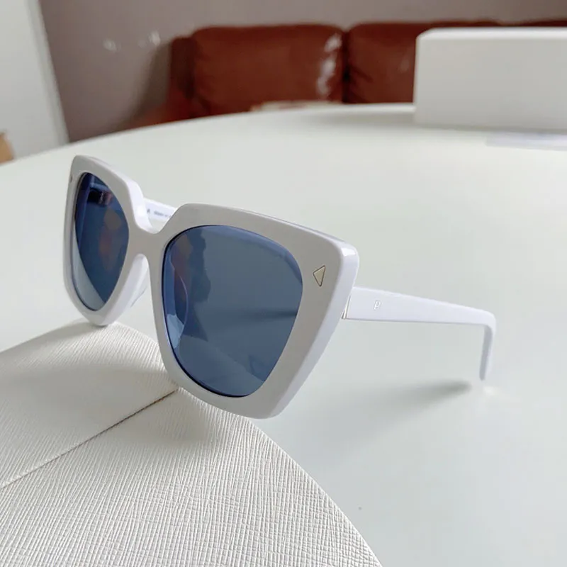 Polarized Cat Eye Sunglasses with Square Acetate Frame and  display picture 2