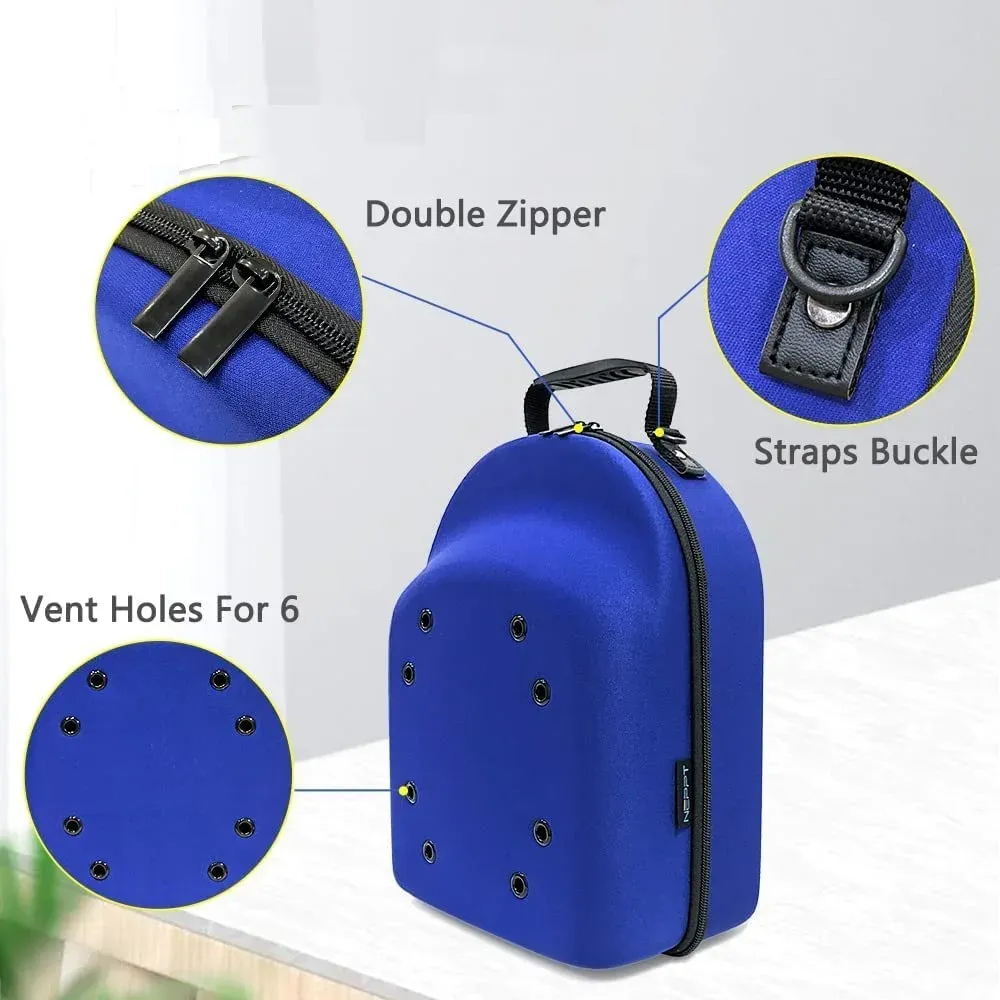 Travel Bag Baseball Cap Case Unisex Portable Outdoor Sport High Quality Storage Carrier Box Display EVA Carrying Bag Solid Color