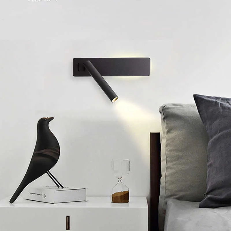 Lampade Da Lettura 6W La Camera Da Letto Testiera Dellhotel Notte Lampada  Da Libro Lampada Da Parete Da Comodino A Rotazione Con Luce A Led Spot  3WHKD230701 Da 37,82 €