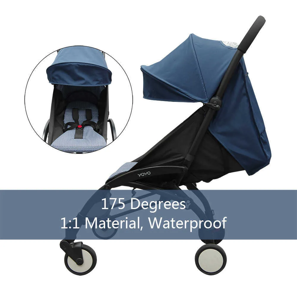 175 Degrés Poussette Parasol Et Doublure Pour Babyzen Yoyo