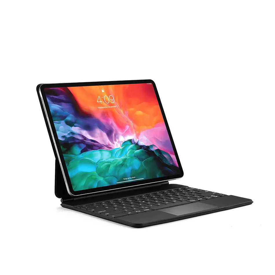 ワイヤレスキーボードマウス付きiPadケース IPadの磁気革カバー10.9