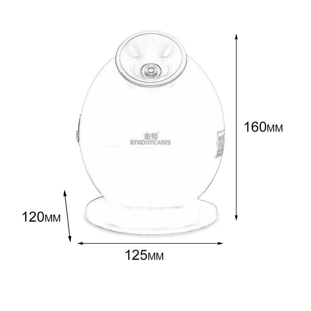 Ionic Facial Steamer Vanity For Women Personal Spa Sprayer With