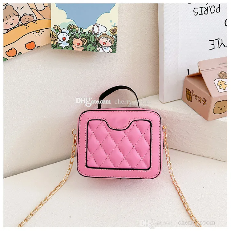 Designer Enfants Sac En Cuir PU Sacs À Main Enfants Fille Petit