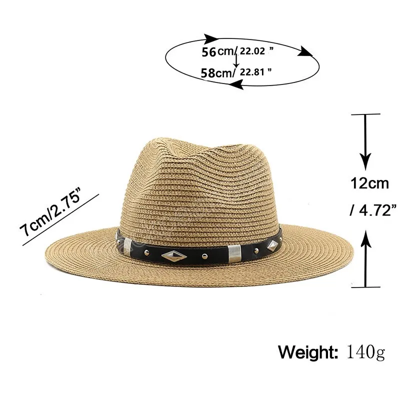 Foldable Paper Western Straw Hats With Wide Brim For Women And Men Perfect  For Travel, Beach, And Sun Protection In Summer From Blackpearl888888,  $6.15