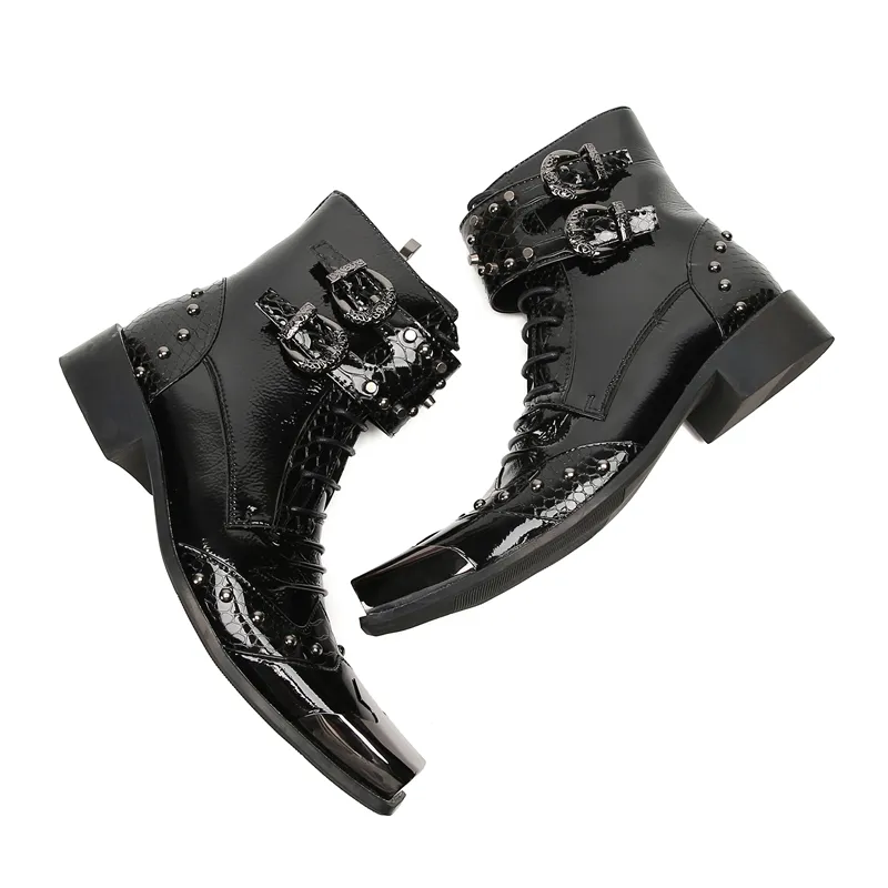 Studded toe chelsea boots deals