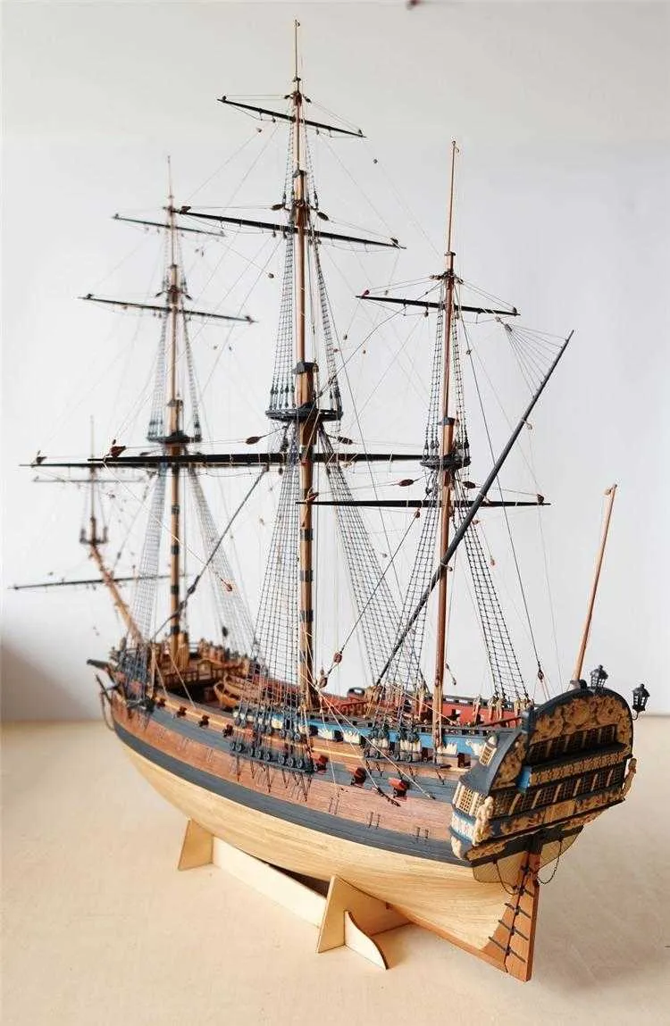 Wood Model Kits: Historic Sailboat Model Kit Of 1715,... From Xiaola ...