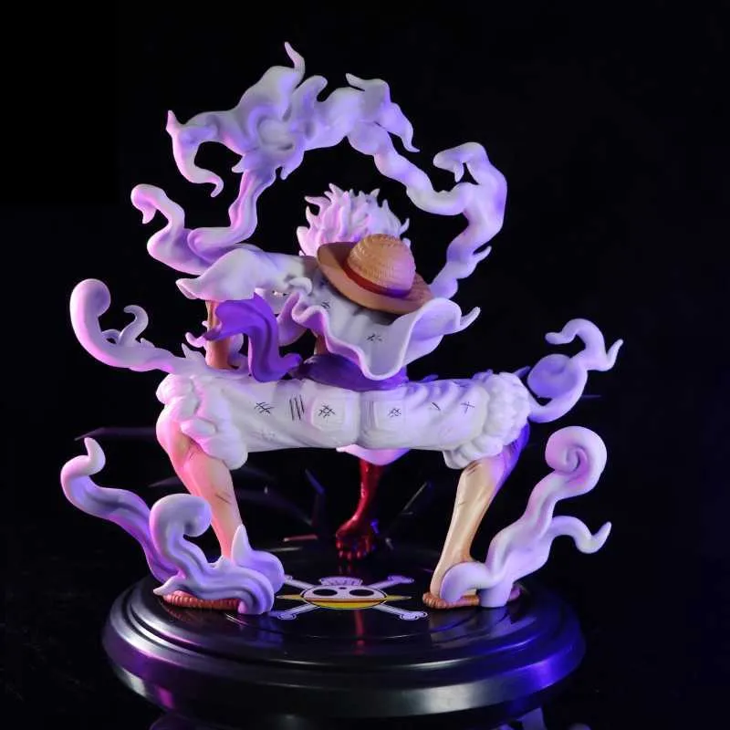 One Piece Luffy Gear 5 Anime Figure Nika Joyboy