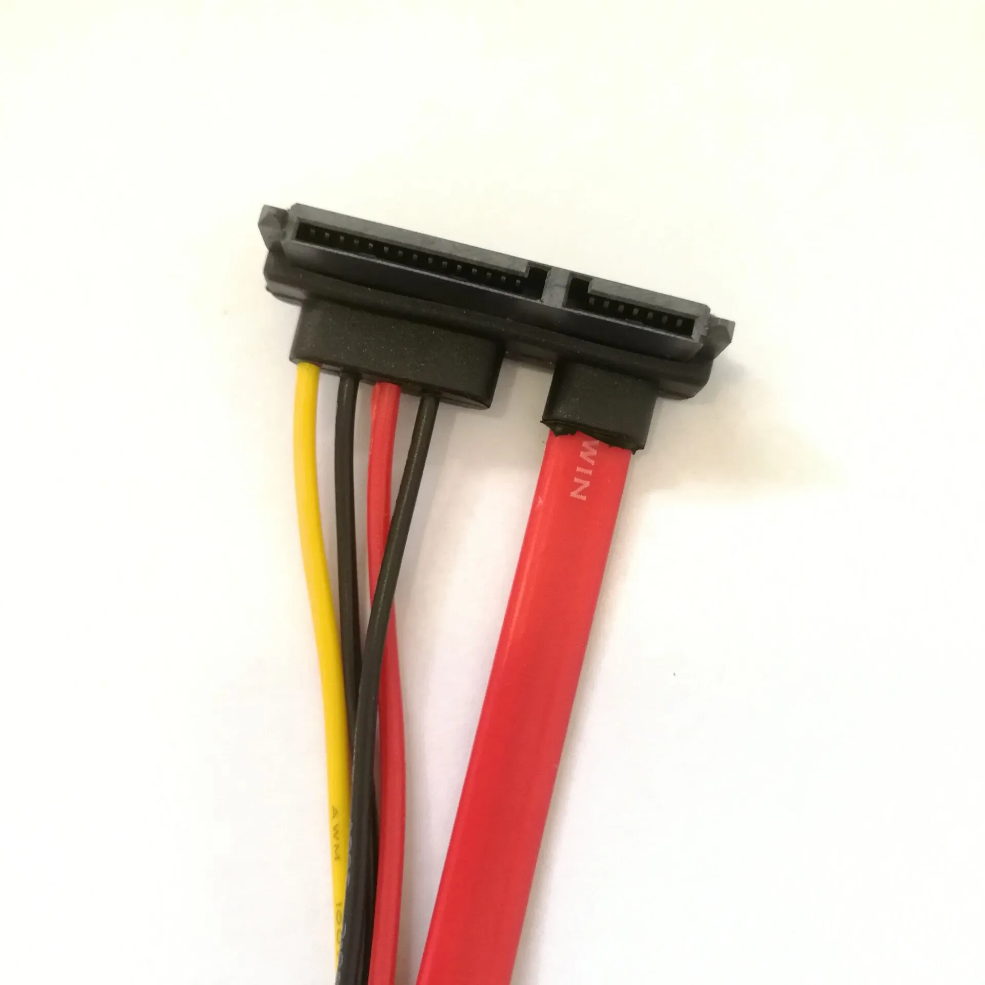 Cavo SATA 22 Pin Con Alimentazione A 3 Pin E Connettore SATA A 90°