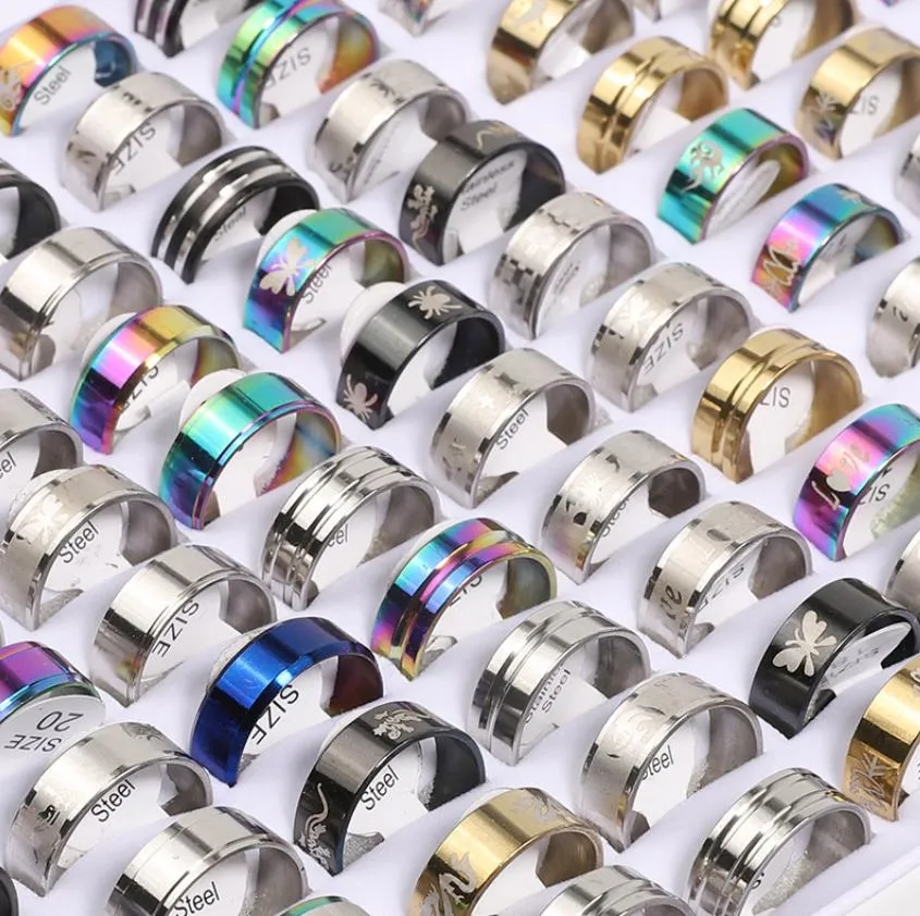 Stainless steel rings wholesale discount