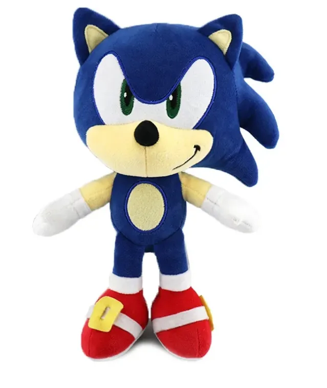 Boneco Sonic Amarelo de 20cm e 28cm Personagem Exclusivo