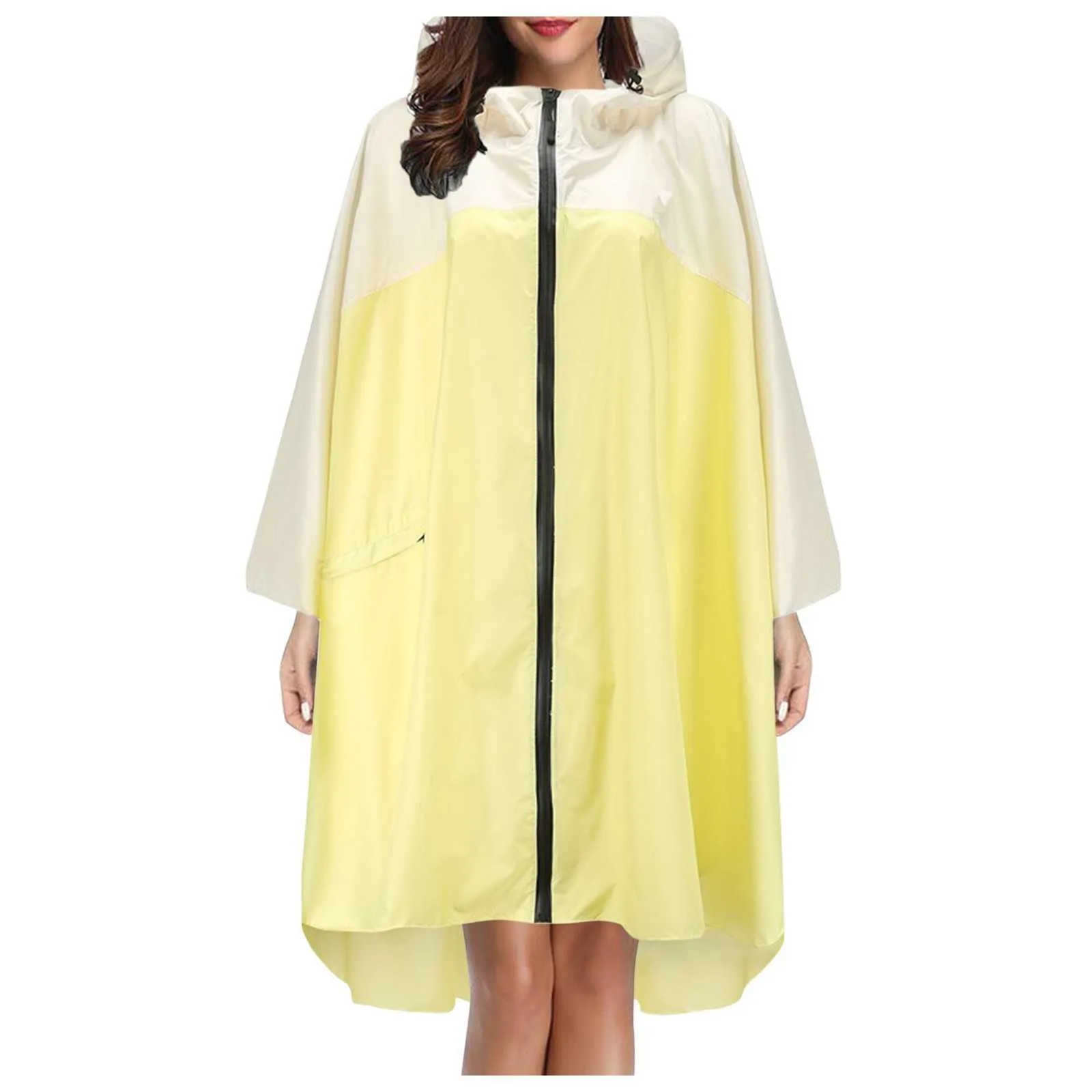 Fashion Lightweight Rain Coat Dot Print Windbreak Waterproof Raincoat Women Poncho Outdoor Travel Hiking Portable Thin Raincoats L230620