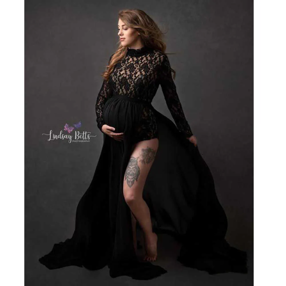Black Diamand Maternity Bodysuit for Photoshoot, 2 Piece Maternity Bodysuit,  Pregnancy Bodysuit, Maternity Photography Props 