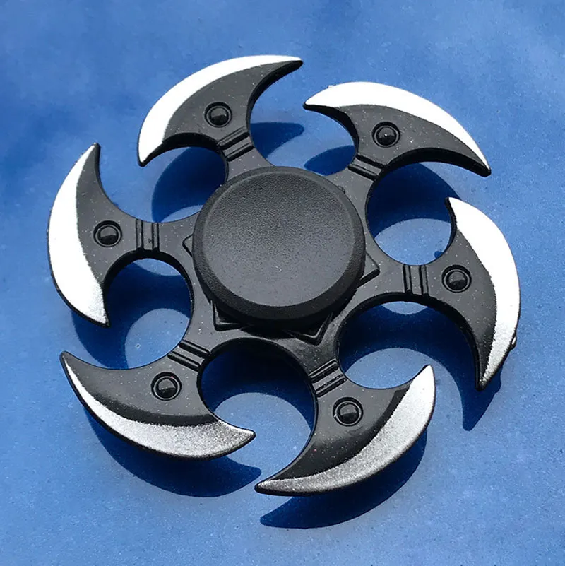 Multi Styles Fidget Spinner Finger Toy Zinc Alloy Metal Hand