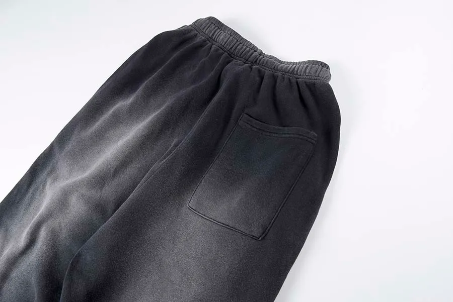 トラックパンツ・ジャージ Luxury Street Wear Be Washed Sweat Pants Charcoal. unisexual Acid wash sweatpants charcoal | Trendy Pants - Lush Fashion
