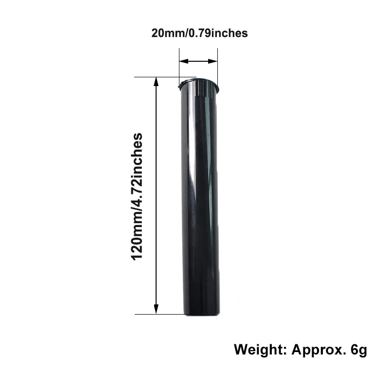 Plastic Cigarette Case 120MM Airtight Cone Holder,... From Bloomingsky,  $0.43