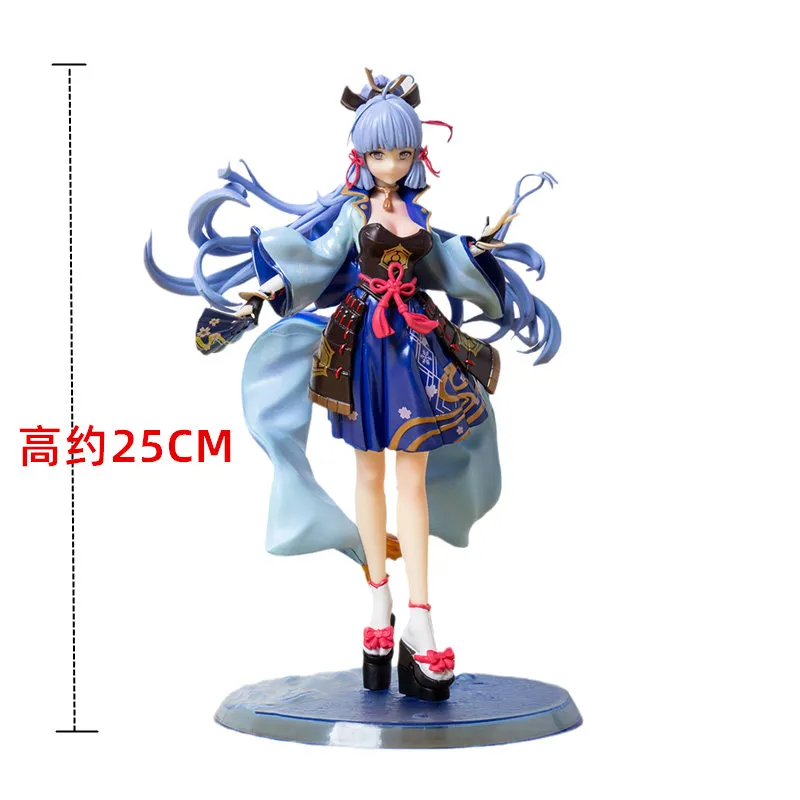 Genshin Impactアニメ像：25cm Kamisato Ayaka GK PVCアクション