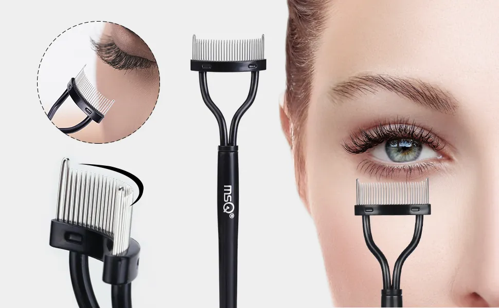 1 Pezzo Pettine Ciglia Separatore Ciglia Ricciolo, Applicatore Mascara A  Pettine Ciglia Con Copertura Strumento Professionale Per Il Trucco