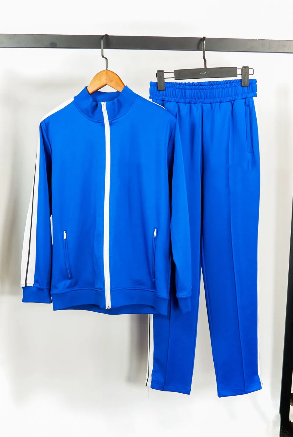 Designer Tech Fleece Tracksuit Set for Men and Women, Letter Printed Zip Long Sleeve Jacket & Sweatpants, EU S-XL