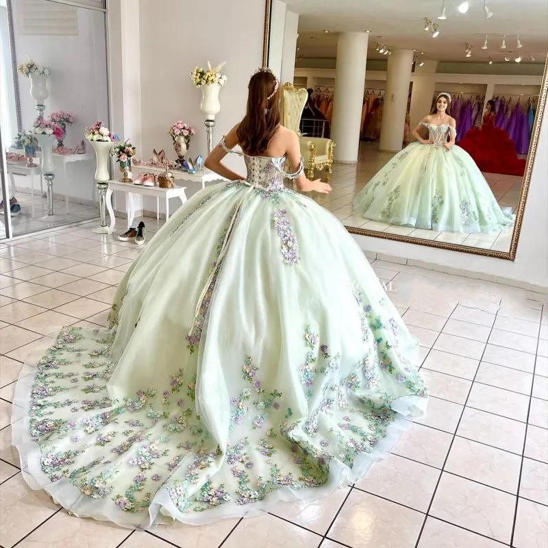 Classy Mermaid Off The Shoulder Sage Green Slit Ruffles Long Prom Gown Summer Wedding Guest Dress Bridal Guest Dresses Wedding Outfits For Guest W0681 main image 1